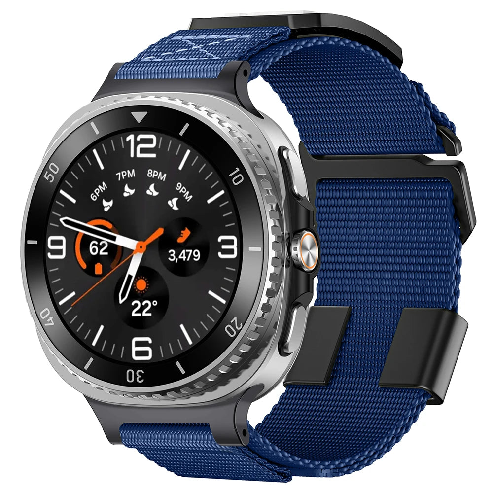 Adjustable Nylon Loop Watchband for Samsung Galaxy Watch 8 / Galaxy Watch 8 Classic