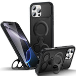 Heavy Duty MagSafe Case with Rotating Stand for iPhone 15 Series