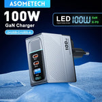 ASOMETECH 100W GaN USB-C Charger