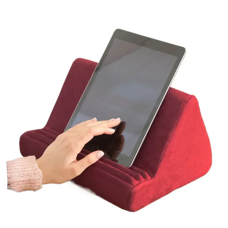 Versatile Adjustable Pillow Tablet Holder for Comfortable Viewing