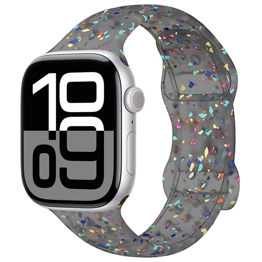 Breathable Sport Silicone Strap for Apple Watch