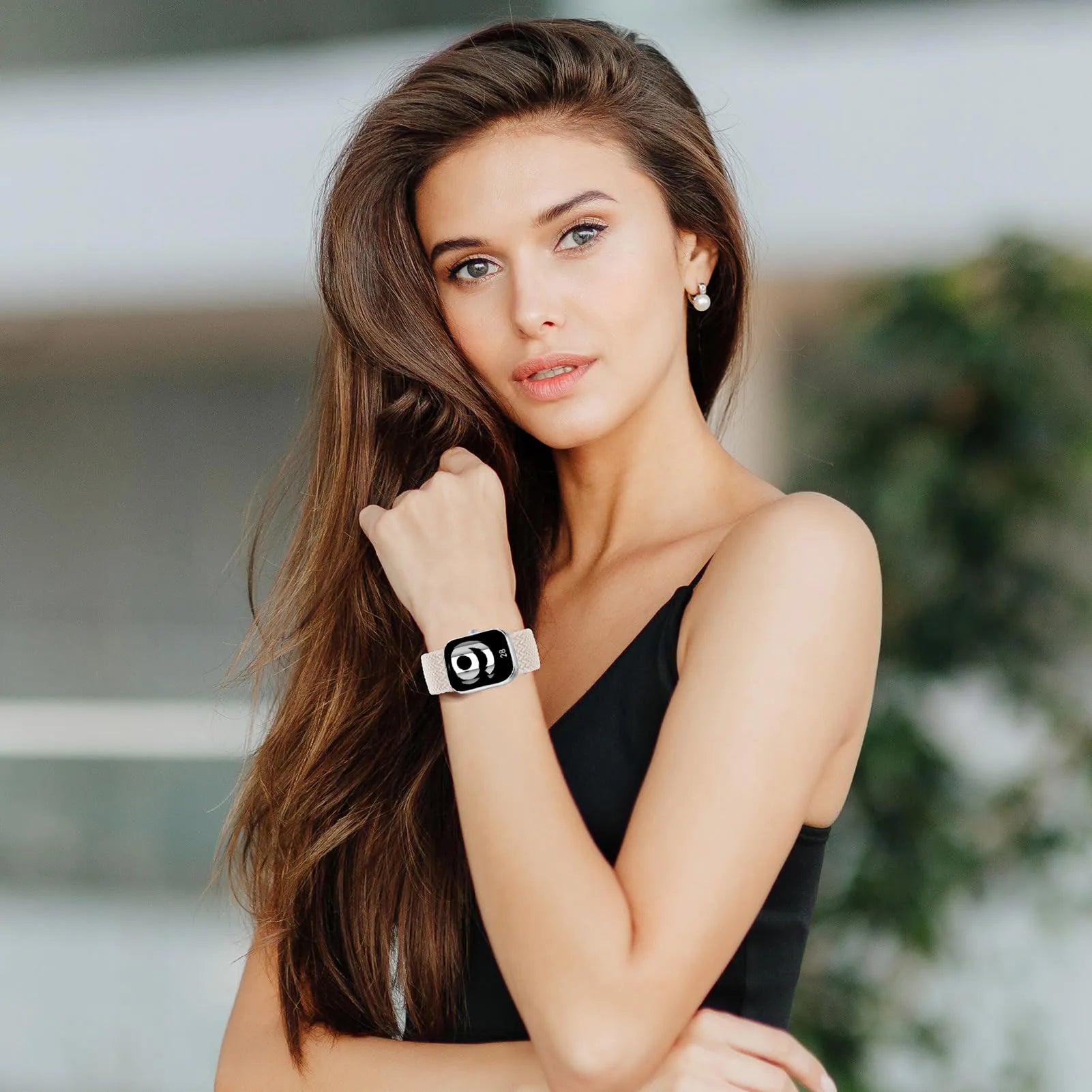 Adjustable Braided Solo Loop Magnetic Bracelet Sport Replacement Strap for Xiaomi Redmi Watch 4