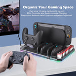 Adjustable Nintendo Switch 2 Cooling & Charging Station