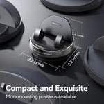 Silicone Non-Slip Car Phone Mount Holder With 360° Rotation