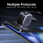 UGREEN 75W Car Charger with Retractable Cable