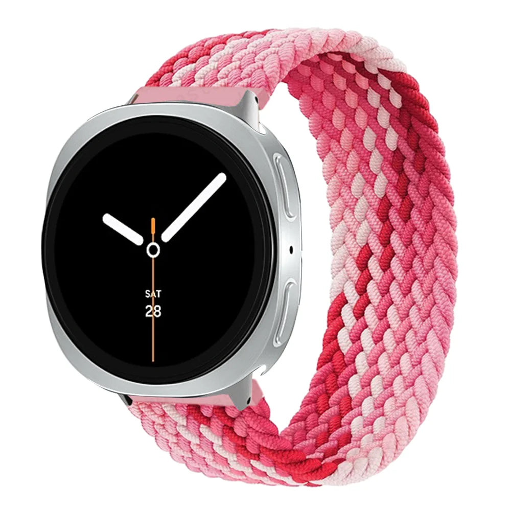 Braided Solo Loop Elastic Band for Samsung Galaxy Watch 8 / Galaxy Watch 8 Classic