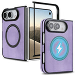 Premium Leather MagSafe Case with Raised Camera Protection for iPhone Duo