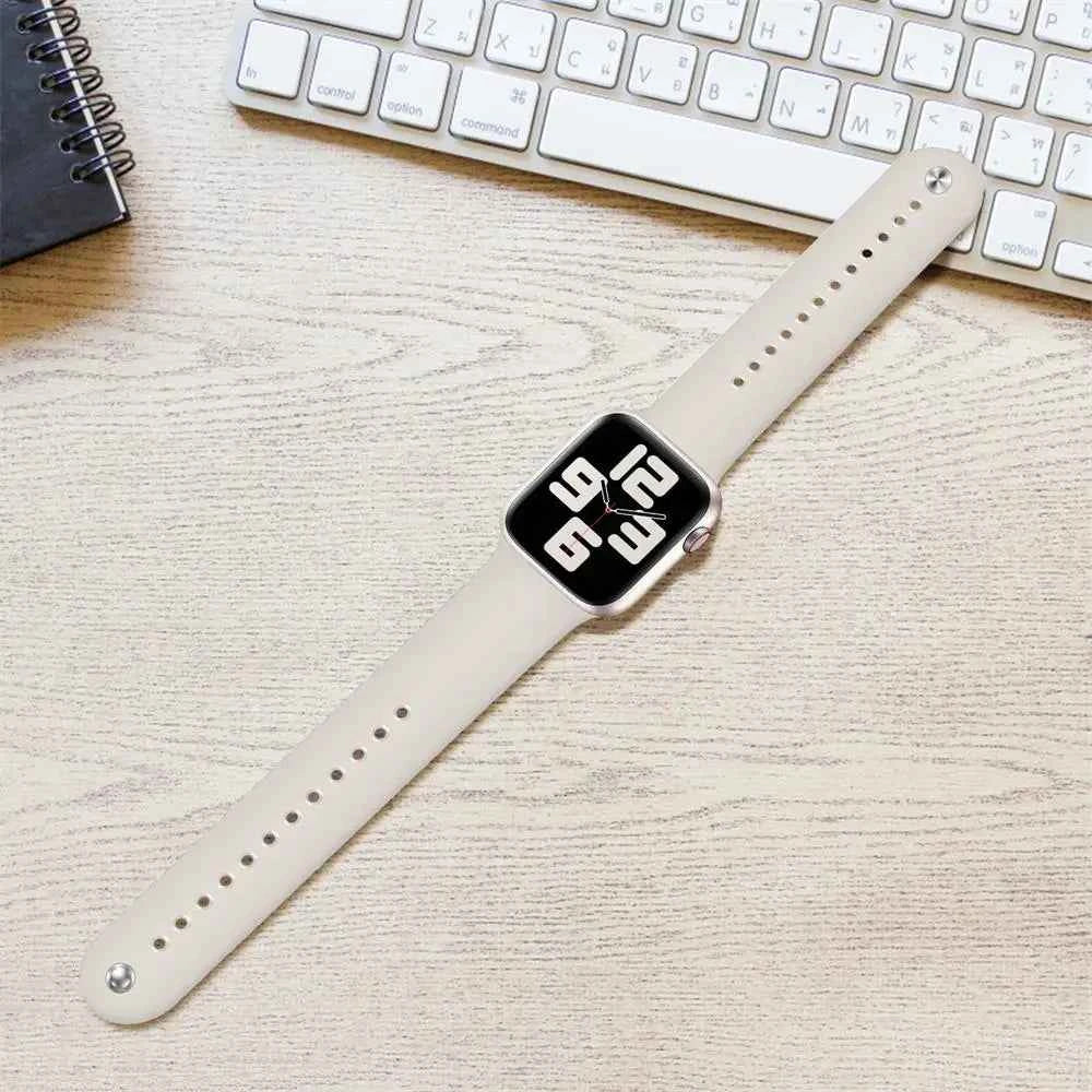 Silicone Correa Bracelet for Apple Watch
