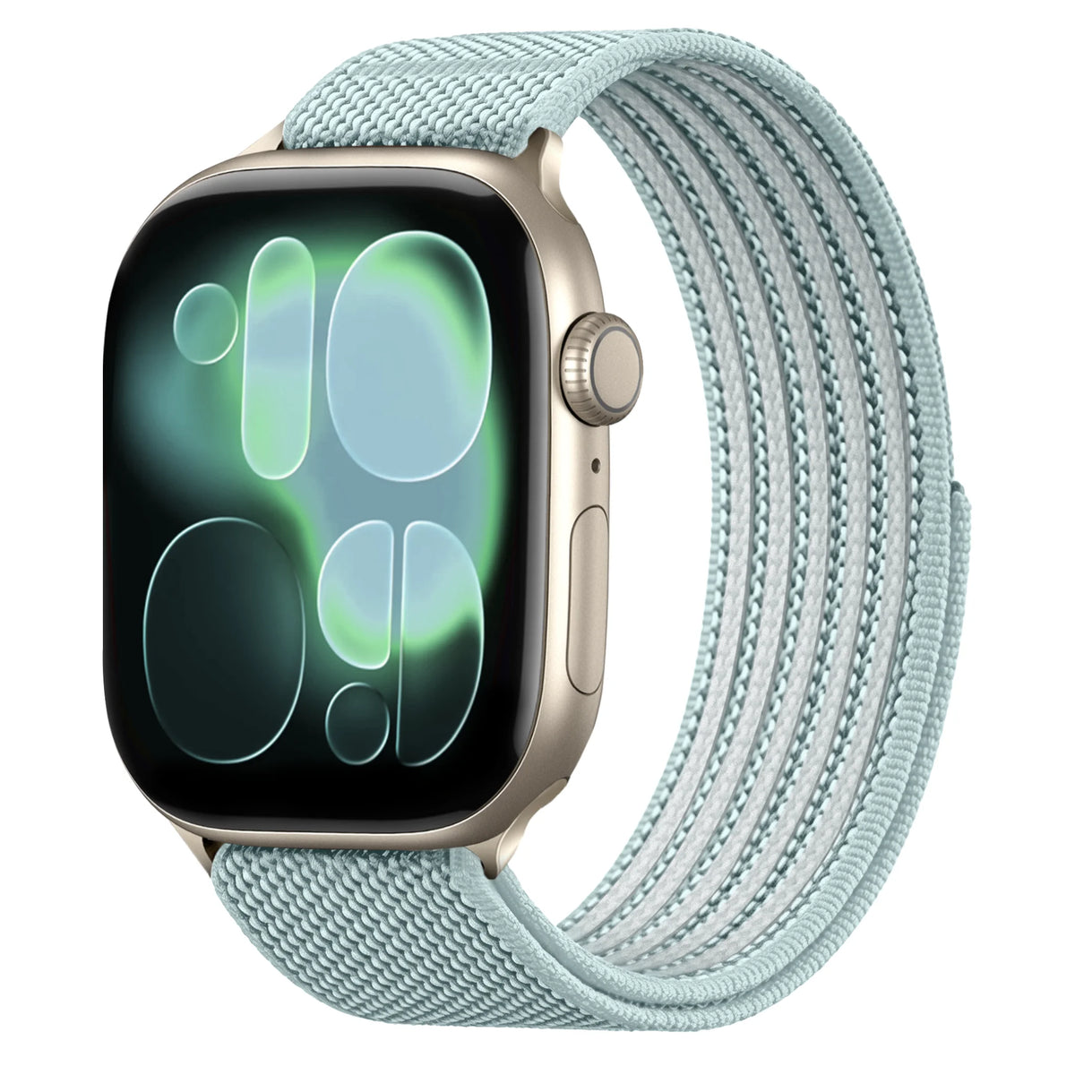 Breathable Nylon Sport Loop Band with Hook-and-Loop Closure for Apple Watch