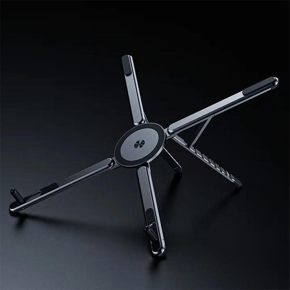Foldable Aluminum Alloy Magnetic Device Stand