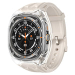 Integrated Transparent Case and Silicone Wristband for Samsung Galaxy Watch Ultra 2