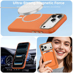 Slim Business MagSafe Case with Detachable Card Holder for iPhone 17 Series