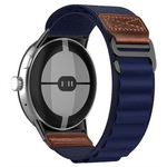 Breathable Nylon and Leather Band for Google Pixel Watch 4