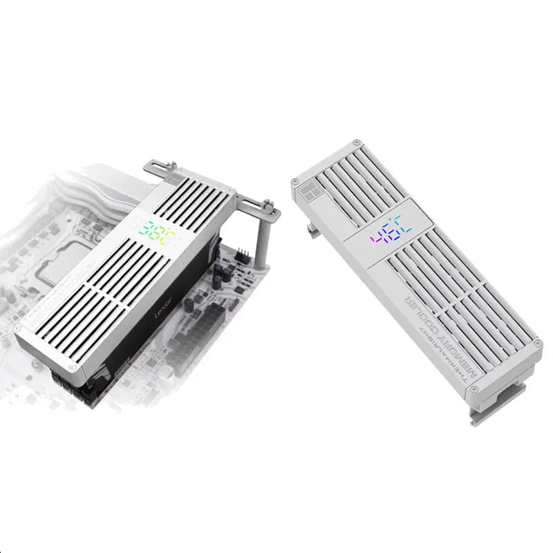 Thermalright MC-3 Digital Black RAM Heatsink with 3 Fans