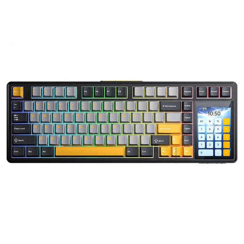 AULA L99 Bluetooth Mechanical Gaming Keyboard with Intelligent Screen