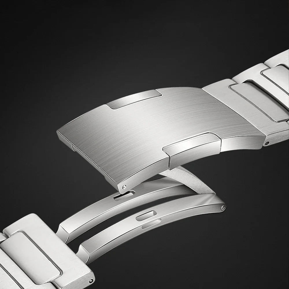 Elegant Titanium Alloy Strap for Apple Watch