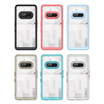 Clear Hard PC with Soft TPU Bumper Transparent Case for Nothing Phone 3a