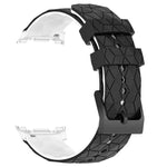 Soft Silicone Football Pattern Watchband for Samsung Galaxy Watch 8 / Galaxy Watch 8 Classic