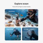 TELESIN 60M Underwater Diving Case for DJI Osmo Action 6