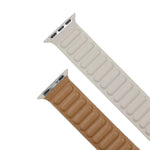 Magnetic Leather Link Band for Apple Watch