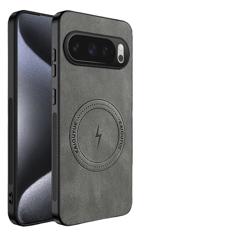 Luxury Shockproof Leather Magnetic Case for Google Pixel 10 Series