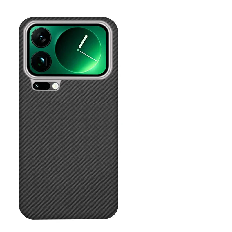 Premium 600D Kevlar Aramid Carbon Fiber Magnetic Case for Xiaomi 17 Series