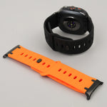 Perforated Silicone Watch Band for Samsung Galaxy Watch Ultra 2