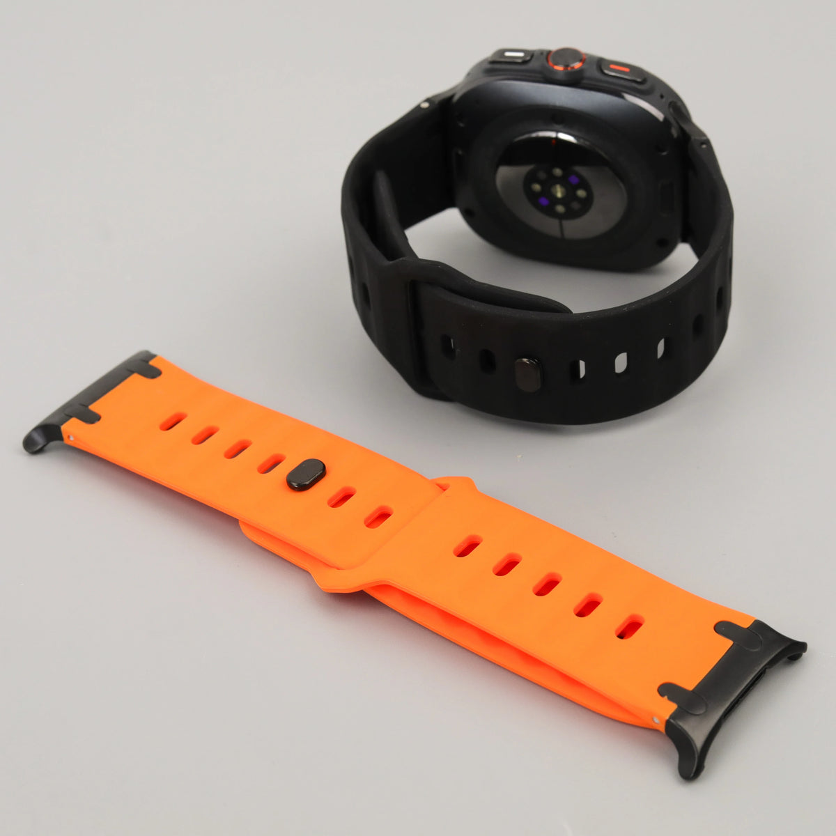 Perforated Silicone Watch Band for Samsung Galaxy Watch Ultra 2