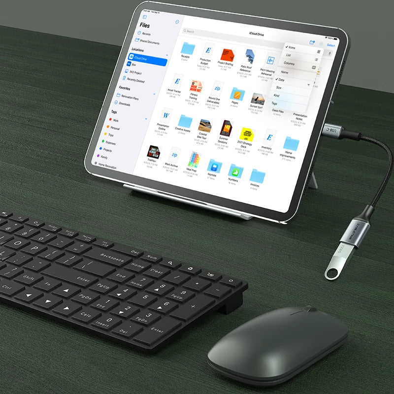 CABLETIME USB 3.0 to USB-C OTG Adapter