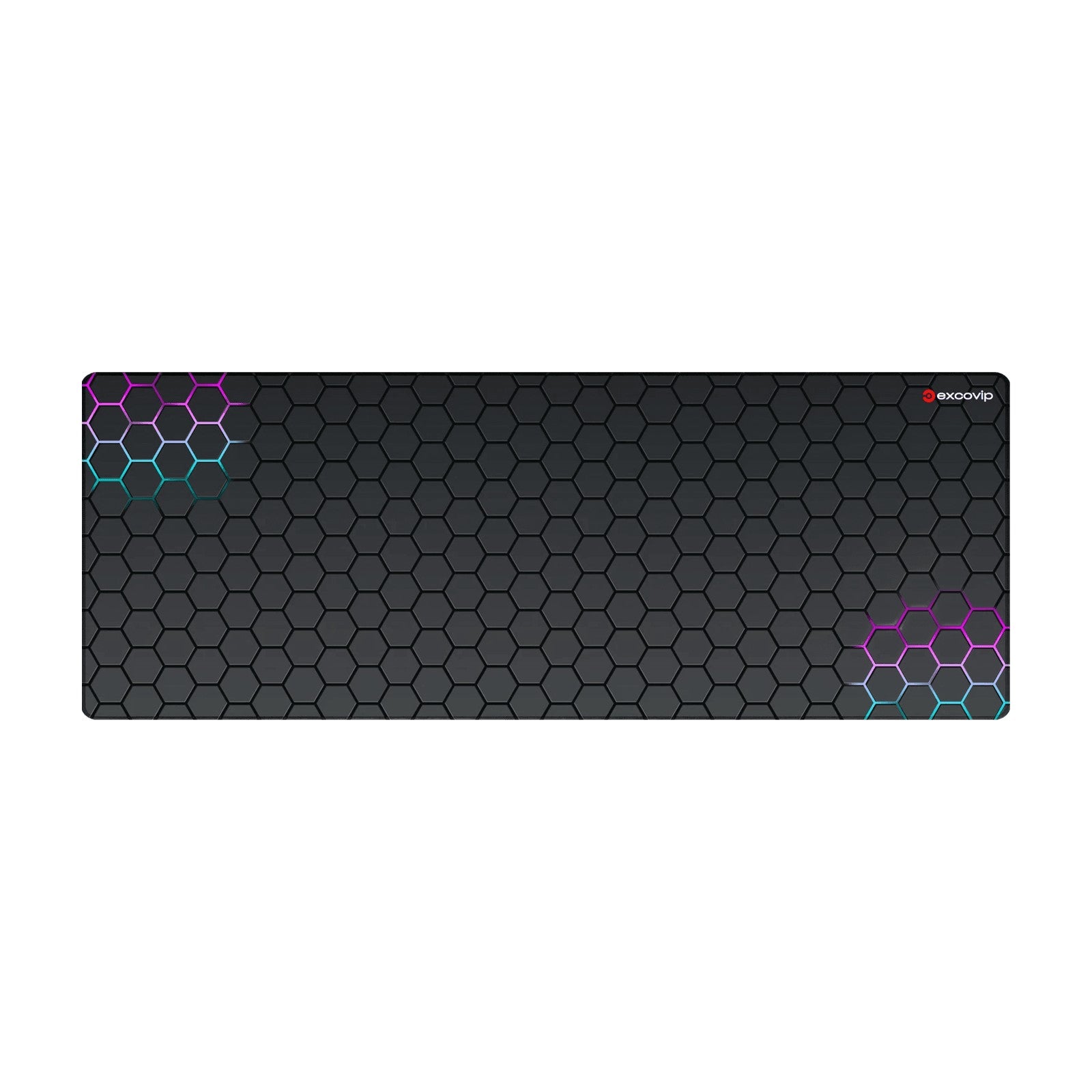Extended Desk Mat With Stitched Edges Mousepad