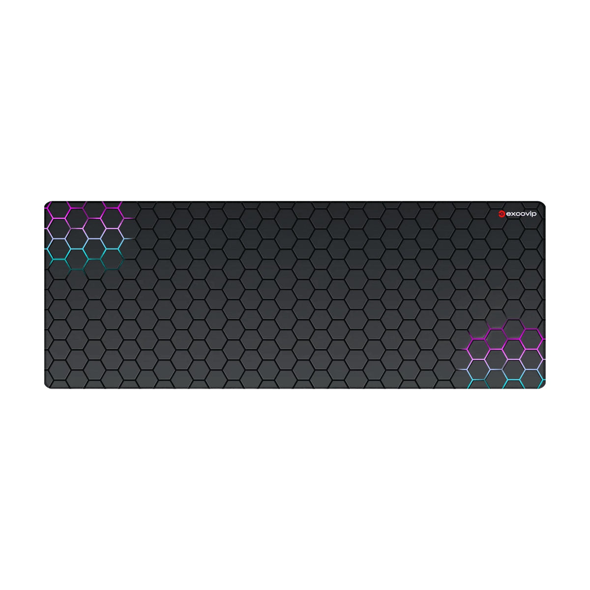 Extended Desk Mat With Stitched Edges Mousepad