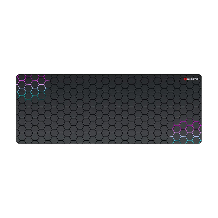 Extended Desk Mat With Stitched Edges Mousepad