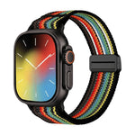 Woven Nylon Magnetic Closure Strap for Apple Watch