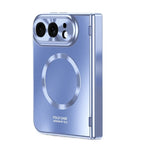 Electroplated Hinge Protection Case with Built-In Stand for iPhone Duo