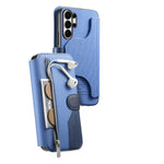 Detachable Magnetic Wallet Case with Kickstand and RFID Blocking for Samsung Galaxy S23 Series