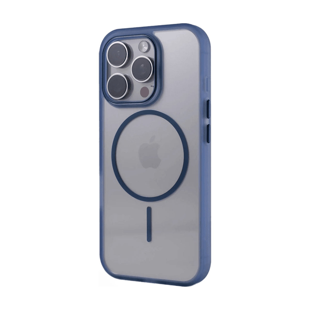 Transparent Silicone Bumper MagSafe Case with Integrated Alignment Ring for iPhone 13 Series