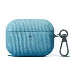Soft Corduroy Case with Detachable Metal Carabiner for AirPods Pro 3