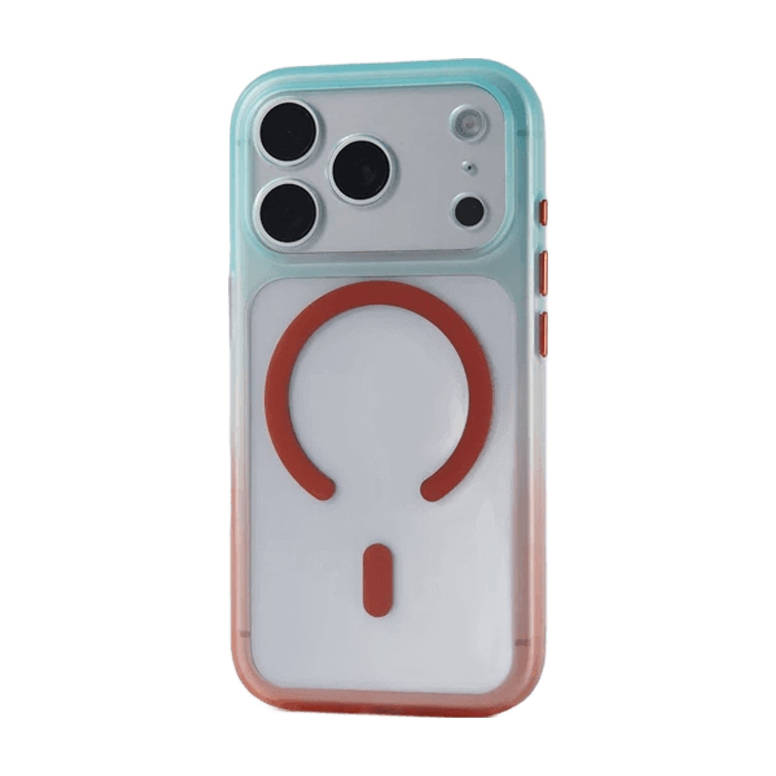 Gradient Frame Clear Back MagSafe Case for iPhone 18 Series