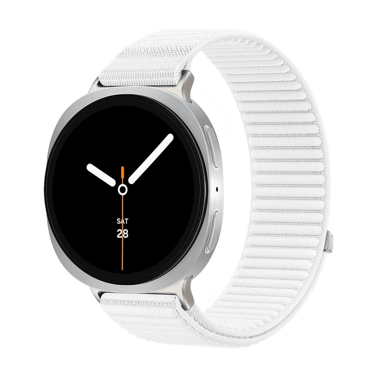 Breathable Nylon Quick-Release Watch Band with Velcro Closure for Samsung Galaxy Watch 8 & Galaxy Watch 8 Classic