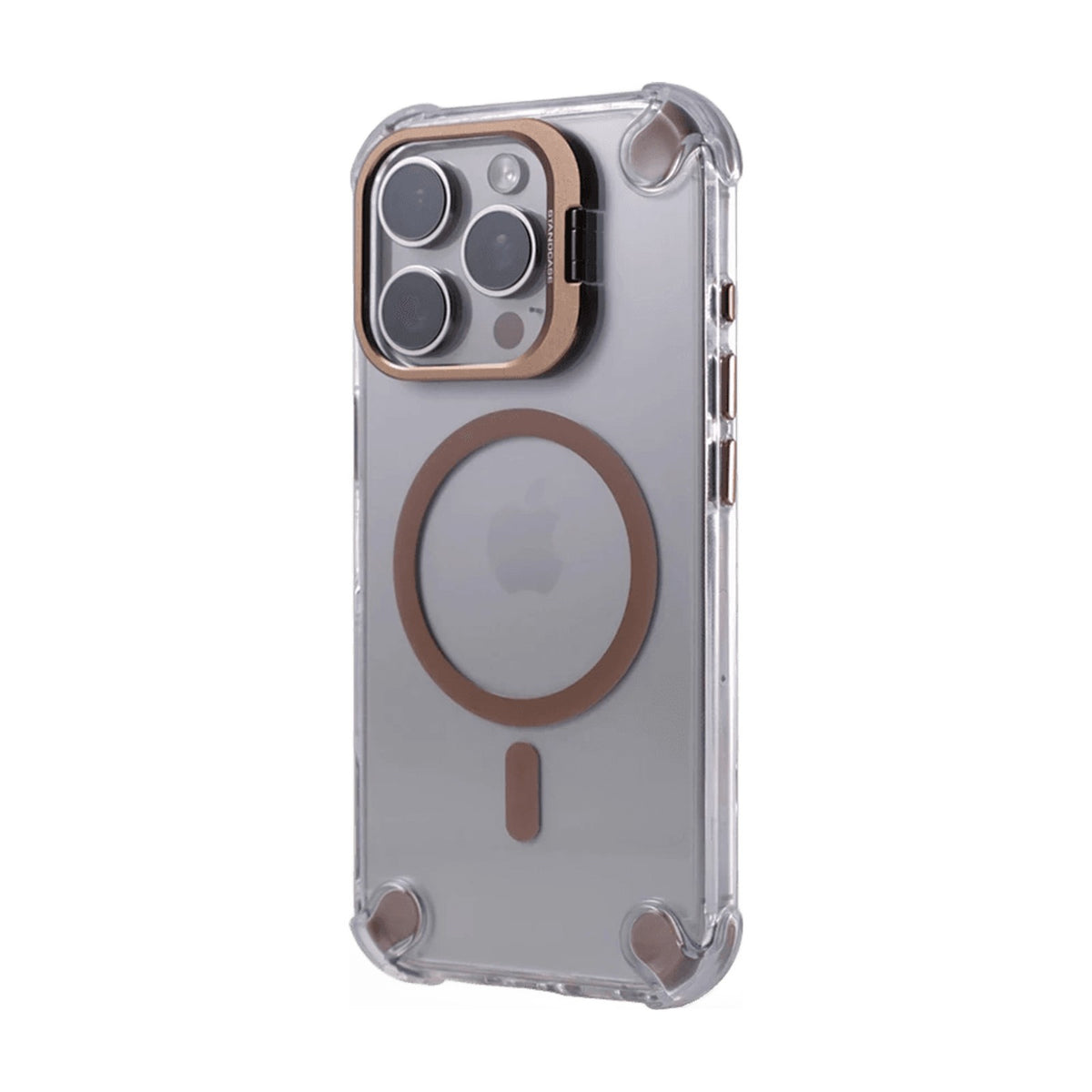 Clear Shockproof Case with MagSafe and Raised Lens Protection for iPhone 14 Series