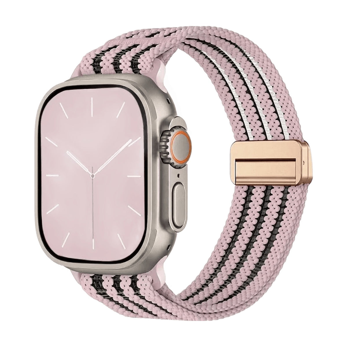 Woven Nylon Magnetic Closure Strap for Apple Watch