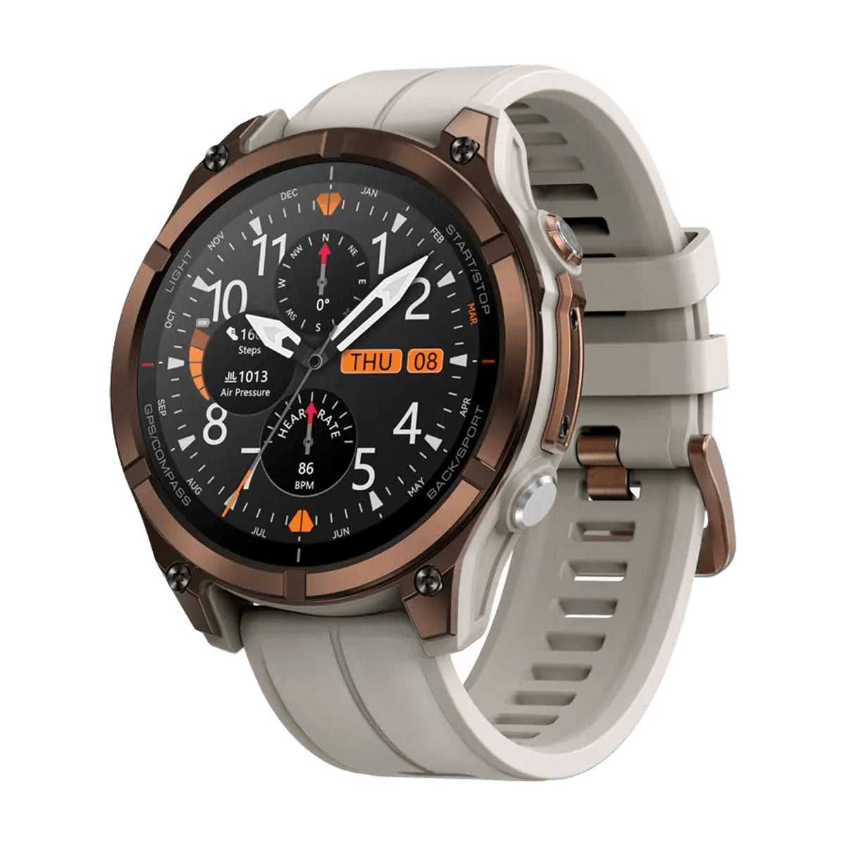 Zeblaze Stratos 4 Pro GPS Smart Watch 1.43" AMOLED