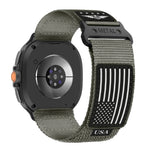 Woven Nylon Watch Strap with Metal Slide Buckle for Samsung Galaxy Watch 9
