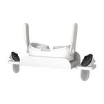Wall-Mount VR Headset Storage with Controller Holders