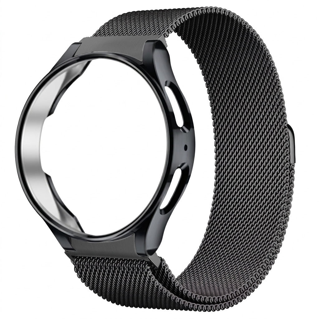 Samsung Galaxy Watch 6 Metal Milanese Band with Matching Case