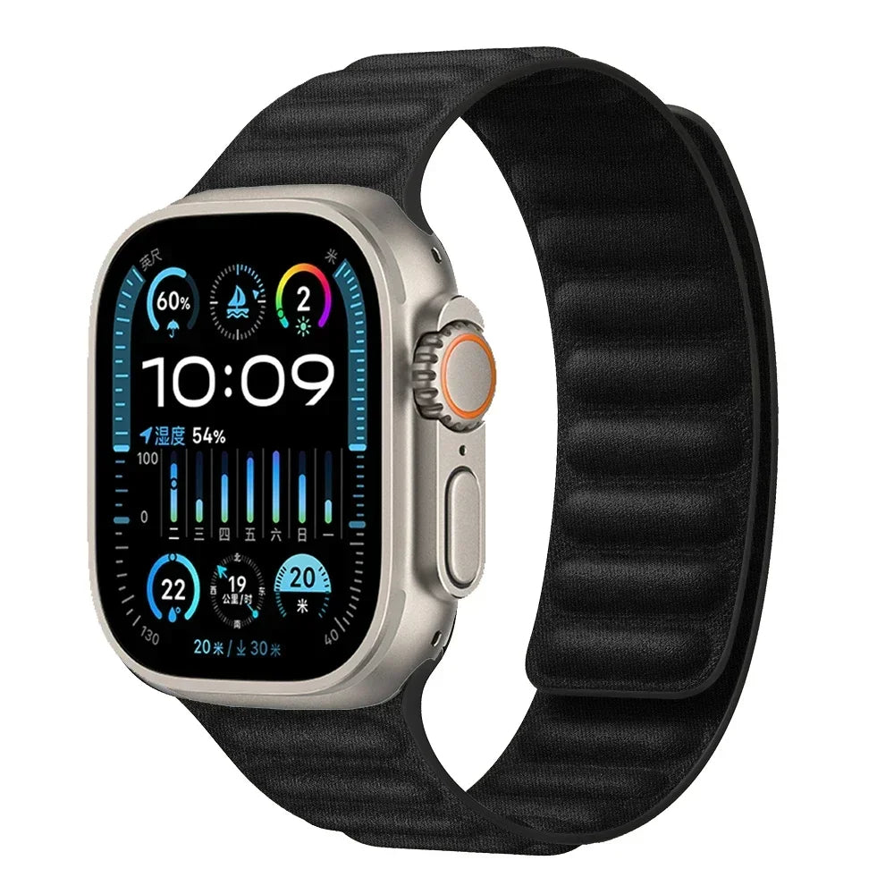 Premium Recycled Content Strap with Magnetic Buckle for Apple Watch