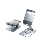 Aluminum 360° Dual-Axis Folding Phone Holder
