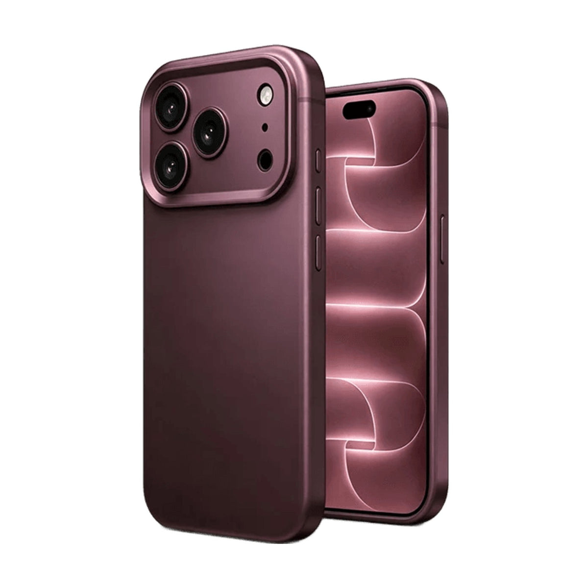Liquid Silicone Camera Protection Case with Raised Lens Ring for iPhone 17 Series