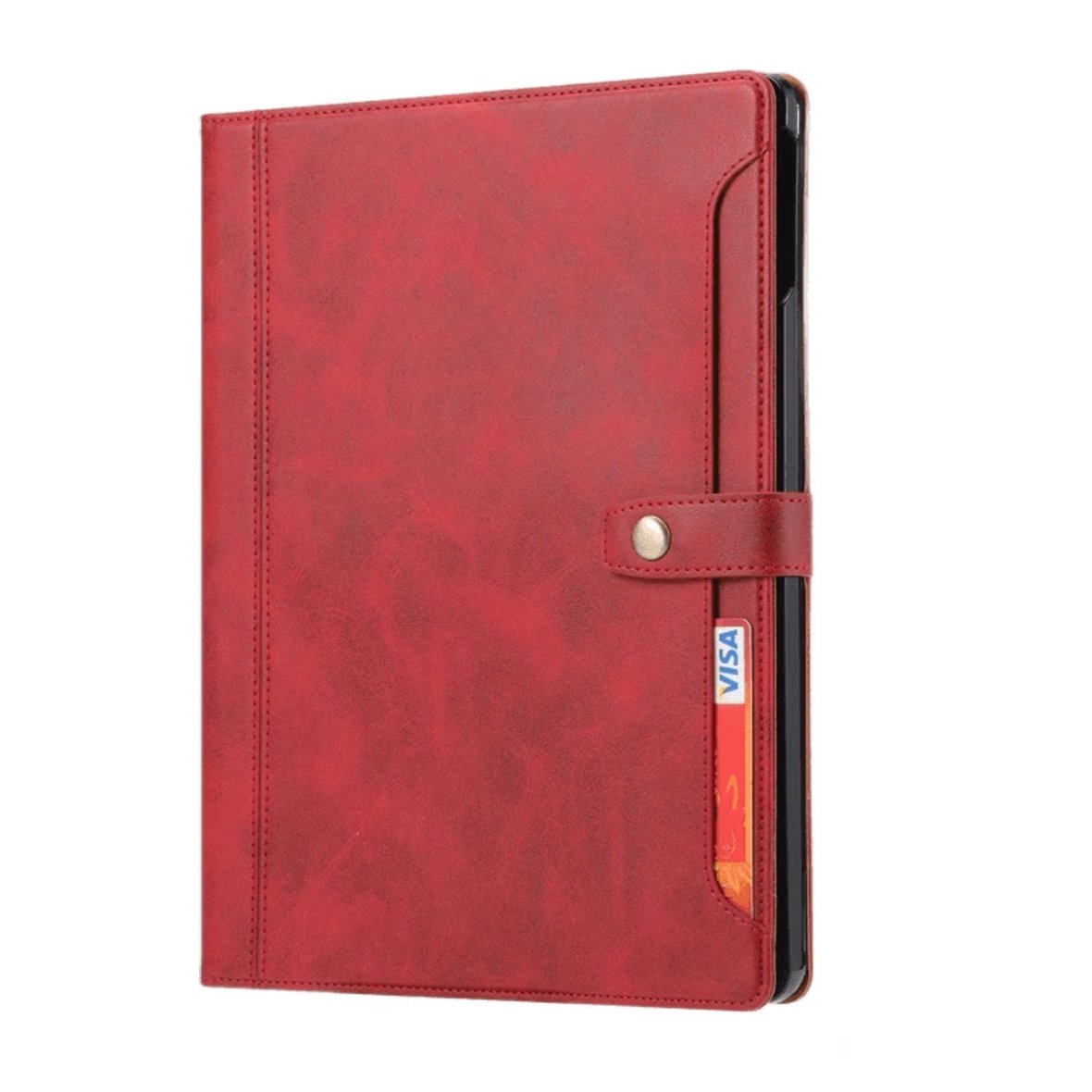 Leather Flip Case with Foldable Cover Stand for iPad Air (2024)