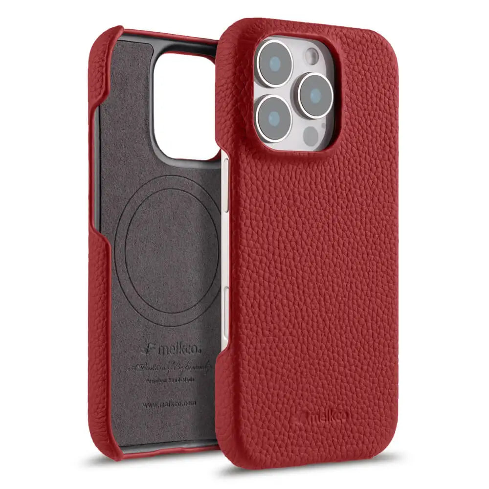 Luxury Premium Genuine Leather Case for iPhone 16 Series